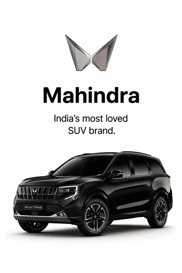 Mahindra business card